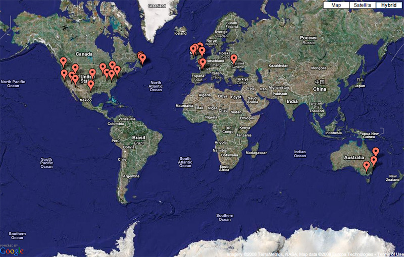Worldwide viewers
